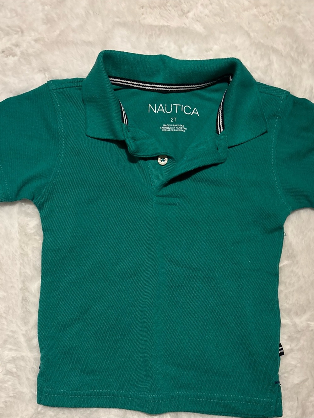 NAUTICA Green Shirt Size 2T10